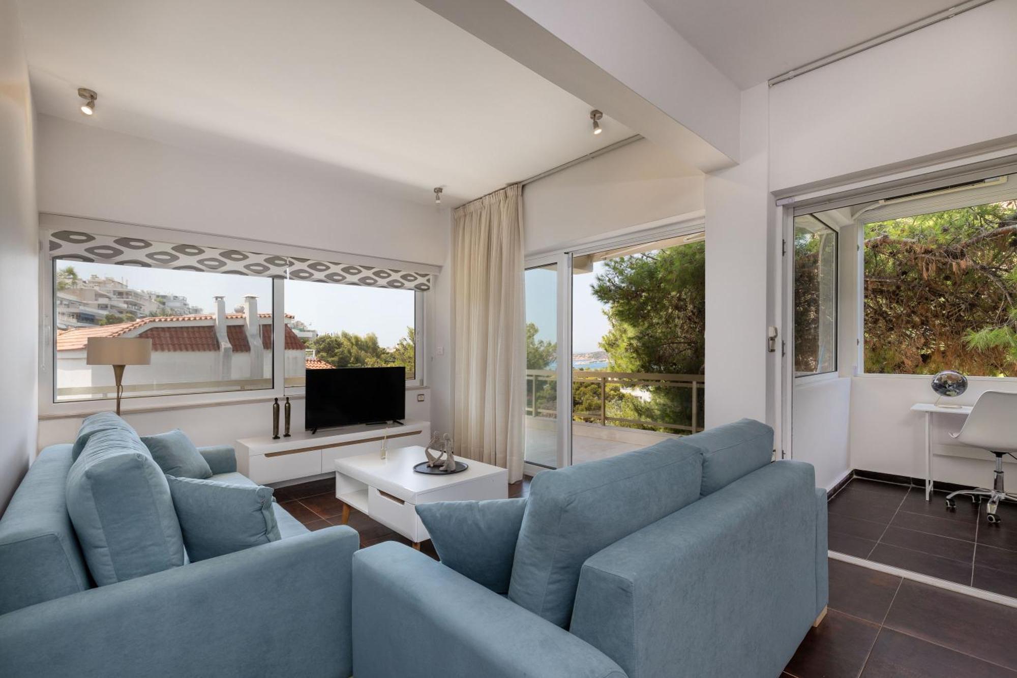 Relux Sea View 2 Bedroom Apartment By Blupine Athens Ngoại thất bức ảnh