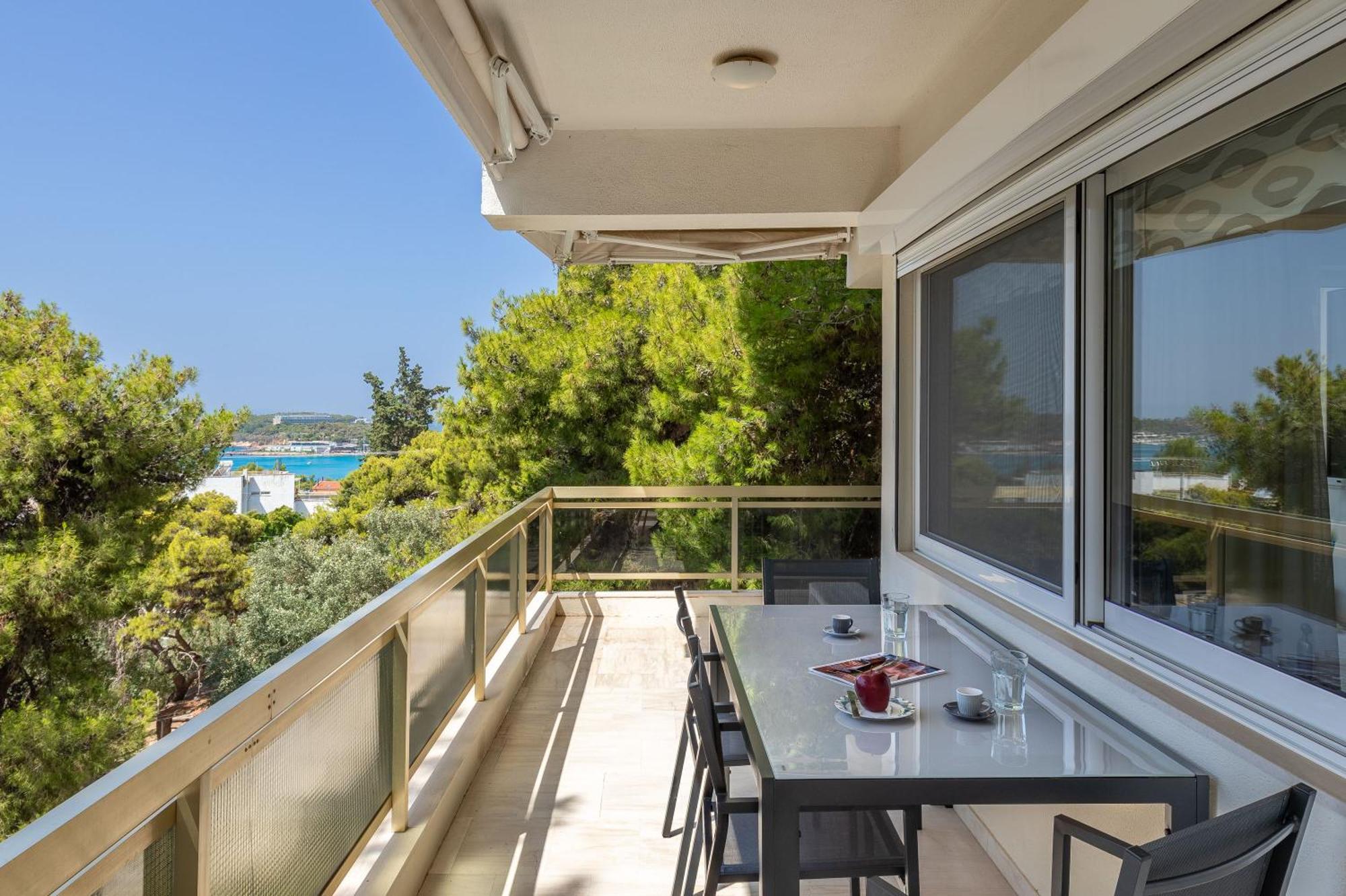 Relux Sea View 2 Bedroom Apartment By Blupine Athens Ngoại thất bức ảnh